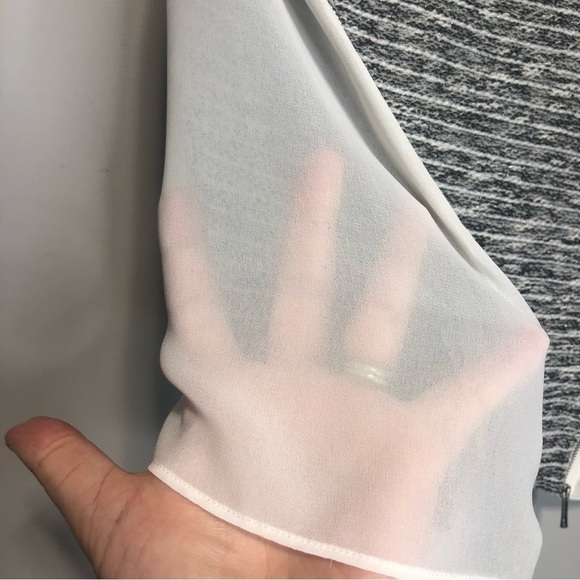 1. State Sleeveless Tweed 2 Tone Metallic Blouse, size S - Picture 4 of 10